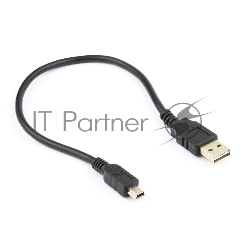 Кабель Gembird/Cablexpert USB 2.0, мультиразъем USB, AM/miniB 5P, 30см, пакет