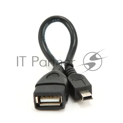 Кабель Gembird/Cablexpert AF/Mini-BM, 0.15м, пакет