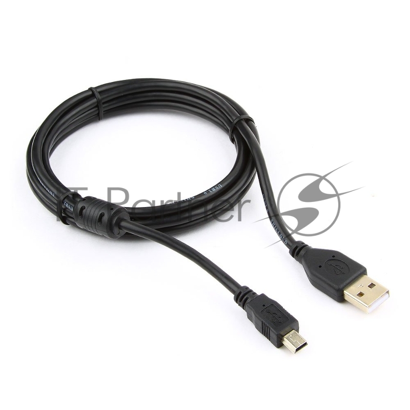 Кабель Gembird PRO USB 2.0 для соед. 1.8м А-miniB (5 pin) позол.конт., фер.кол.
