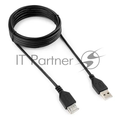 Кабель Gembird PRO USB 2.0 удлинительный 3.0м AM/AF позол. контакты, пакет