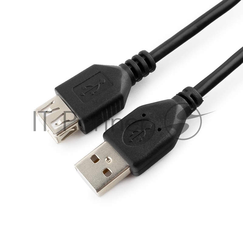 Кабель Gembird PRO USB 2.0 удлинительный 4.5м AM/AF позол.конт., фер.кол., пакет