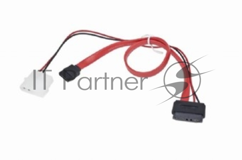 Кабель Gembird/Cablexpert Combo miniSATA, molex+SATA/miniSATA, 6pin+7pin, (длина инт-50 см, пит-30 см)