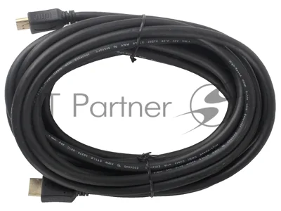 Кабель Cablexpert HDMI CC-HDMI4-7.5M, 19M/19M, v2.0, медь, позол.разъемы, экран, 7.5м, черный, пакет