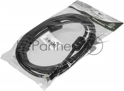 Кабель аудио-видео Ningbo HDMI (m)/HDMI (m) 3м. феррит.кольца позолоченные контакты черный (HDMI-3M-MG(VER1.4))