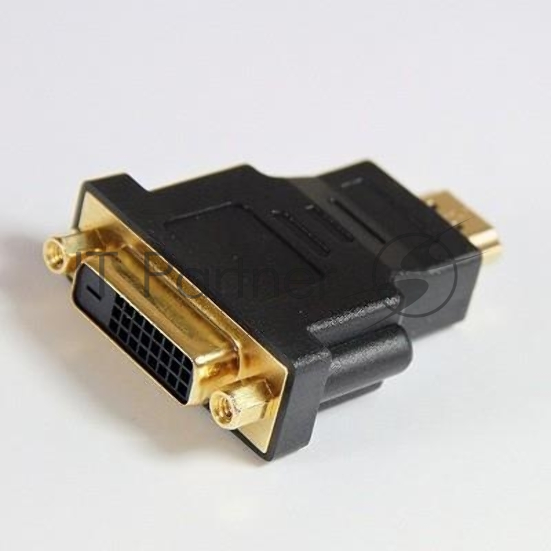 Переходник HDMI/DVI-D 19M/25F VCOM позолоченные контакты, VAD7819