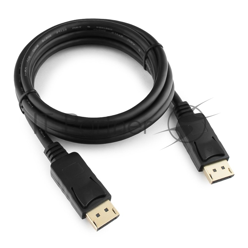 Кабель DisplayPort Gembird, 1.8м, 20M/20M, черный, экран, пакет