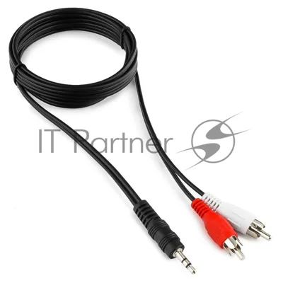 Кабель аудио Gembird Jack3.5/2xRCA, 1.5м