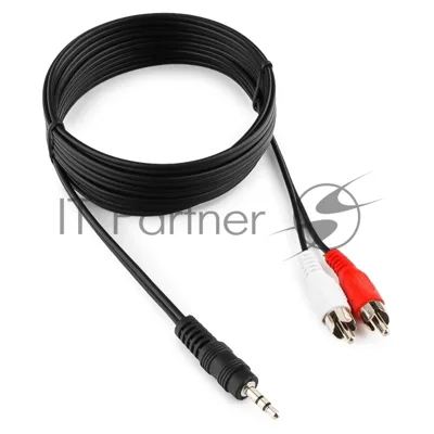 Кабель аудио Gembird/Cablexpert Jack3.5/2xRCA, 2.5м