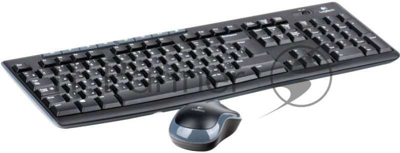 Комплект клавиатура+мышь Logitech MK270 беспроводной, USB, 1000 DPI, чёрный
