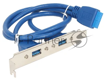 Кабель Gembird Планка в сист блок 2xUSB 3.0/20pin мат.платы