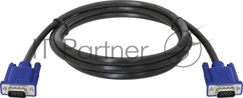 Кабель для монитора Defender SVGA HDDB15M M/M 1.8м BL BB340M-06