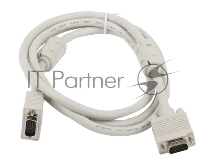 Кабель Gembird/Cablexpert VGA Premium,15M/15M,1.8м, тройной экран, феррит.кольца, пакет