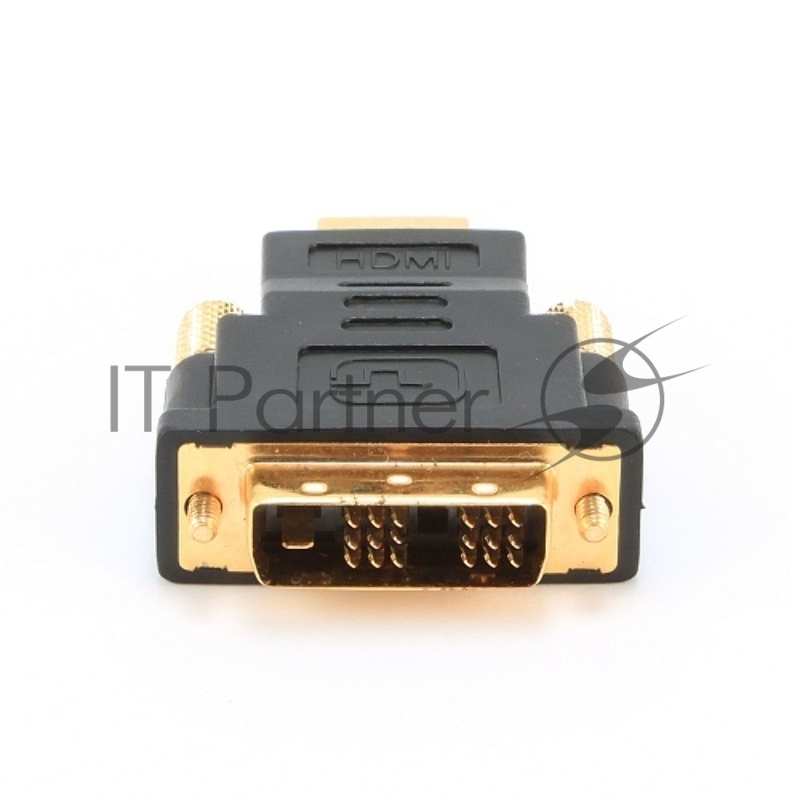 Адаптер (переходник) Gembird HDMI-DVI A-HDMI-DVI-1, 19M/19M, золотые разъемы, пакет