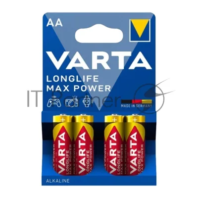 Батарейки VARTA MAX TECH AA бл 4 04706101404 