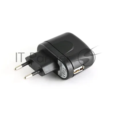 аксессуары Gembird Адаптер питания 220V-5V USB A, черный (MP3A-UC-AC2)(B)