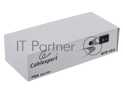 Разветвитель GVS124 Разветвитель сигнала VGA на 4 монитора (Gembird/Cablexpert)
