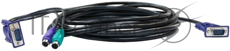 Набор кабелей D-LINK DKVM-CB3 для DKVM - 2хPS/2,1xVGA, 3м