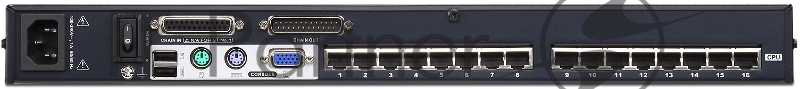 Переключатель ATEN KH1516A 16 Port Cat 5 High Density KVM SW W/POWER