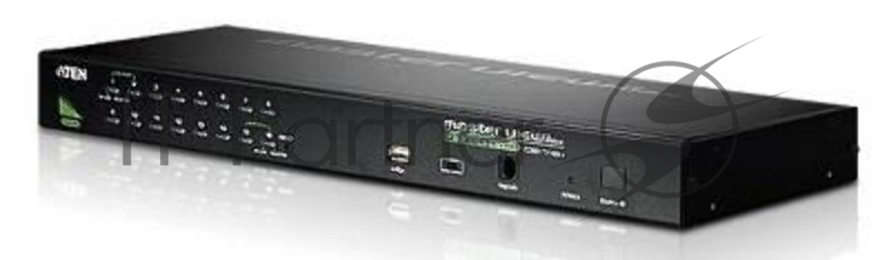 Переключатель KVM ATEN CS1716A-AT-G 16-port, USB, rackmountable, в компл. кабели 2x1.8м