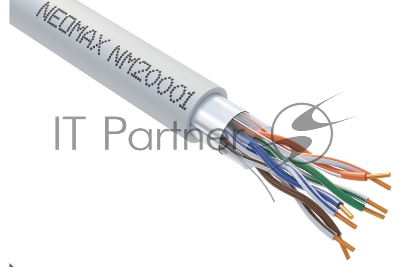 Кабель NEOMAX NM20001 Кабель FTP cat.5e, 4 пары, (305м) 0.52мм
