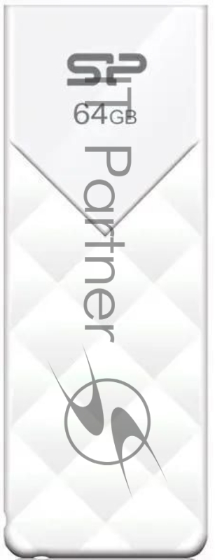 Флешка USB Silicon Power USB 64Gb Ultima U03 SP064Gb,UF2U03V1W USB 2.0, белый