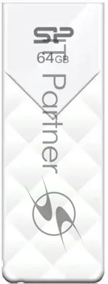 Флешка USB Silicon Power USB 64Gb Ultima U03 SP064Gb,UF2U03V1W USB 2.0, белый