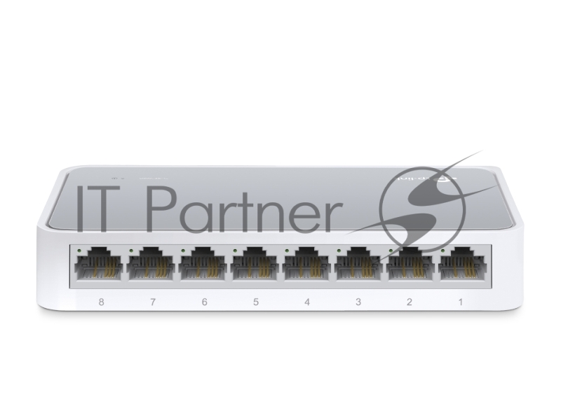 Коммутатор TP-Link TL-SF1008D, 8×100 Мбит/с, неуправляемый