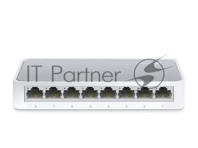 Коммутатор TP-Link TL-SF1008D, 8×100 Мбит/с, неуправляемый