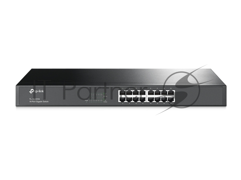 Коммутатор TP-Link TL-SG1016, 16×1 Гбит/с, неуправляемый