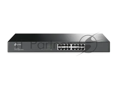 Коммутатор TP-Link TL-SG1016, 16×1 Гбит/с, неуправляемый