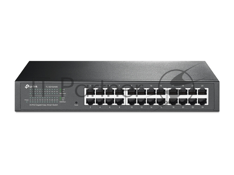 Коммутатор TP-Link TL-SG1024DE, 24×1 Гбит/с, настраиваемый