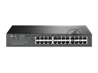 Коммутатор TP-Link TL-SG1024DE, 24×1 Гбит/с, настраиваемый