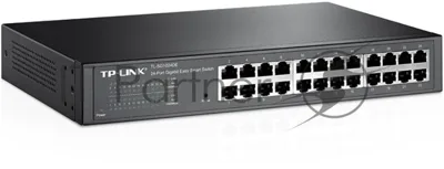 Коммутатор TP-Link SMB TL-SG1024DE 24-Port Gigabit Easy Smart Switch, 24 10/100/1000Mbps RJ45 ports, MTU/Port/Tag-based VLAN, QoS, IGMP Snooping
