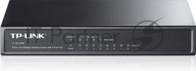 Коммутатор TP-Link SMB TL-SF1008P Коммутатор 8-port 10/100M Desktop PoE Switch