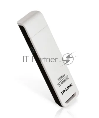 Сетевой адаптер TP-Link TL-WN821N Беспроводной USB адаптер 300 Мбит/с стандарта N