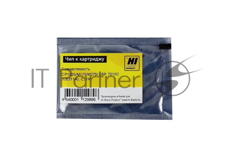 Чип Hi-Black к картриджу HP CP1025/1025/M175/M275 С new 1K