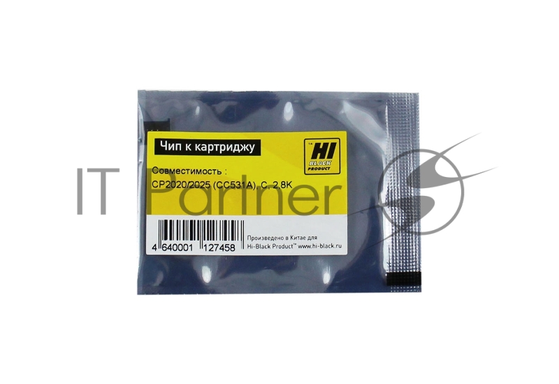 Чип Hi-Black к картриджу HP CLJ CP2020/2025 new, C, 2,8K
