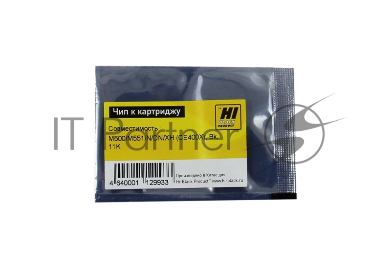 Чип Hi-Black к картриджу HP M500/M551/N/DN/XH Bk new 11K