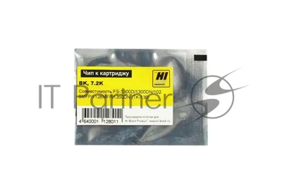 Чип к картриджу Kyocera FS-1300D/1350DN (Hi-Black) new,  ТК-130, 7,2K