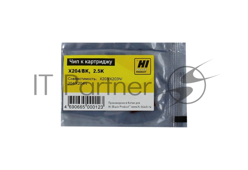 Чип к картриджу Lexmark X203/204 (Hi-Black) new, 2,5K