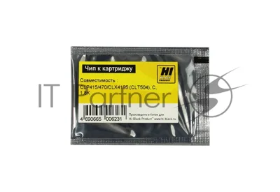 Чип к картриджу Samsung CLP-415/470/CLX4195 (Hi-Black), CLT504, 1.8K, C