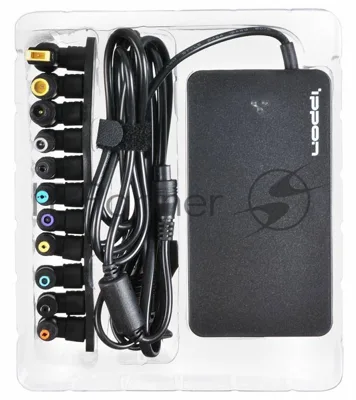 Блок питания Ippon S65U автоматический 65W 15V-19.5V 8-connectors 4.3A 1xUSB 2.1A от бытовой электросети LED индикатор