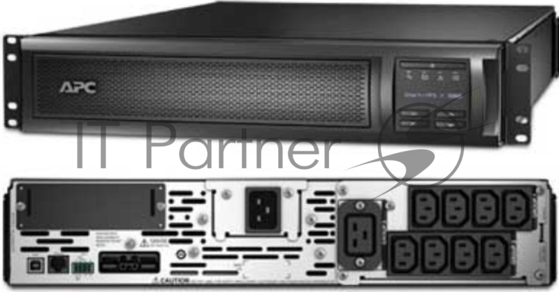 Источник бесперебойного питания APC Smart-UPS X / 3000ВА / 2700Вт / 8 x IEC-320 C13, 1 x IEC-320 C19