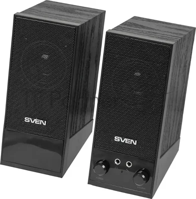 Акустическая система SVEN SPS-604 2.0 черный 4Вт