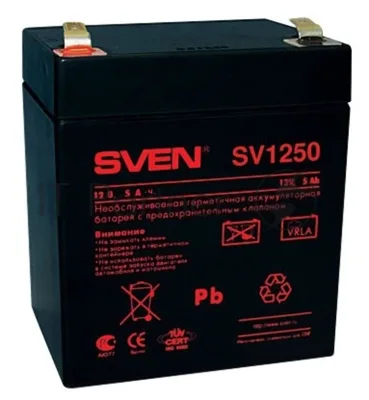 Батарея для ИБП SVEN SV1250 (12V 5Ah)