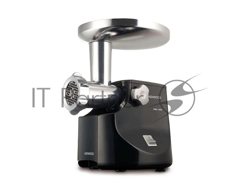 Мясорубка электрическая Kenwood MG474 черный, 1500 Вт, 1.5 кг/мин, реверс, защита от перегрузки, насадки - 6