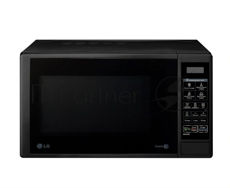 Микроволновая печь LG MS2042DB черный, 20 л, 700 Вт, переключатели - сенсор
