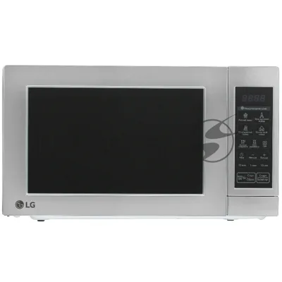 Микроволновая печь LG MS2044V серебристый, 20 л, 700 Вт, переключатели - сенсор