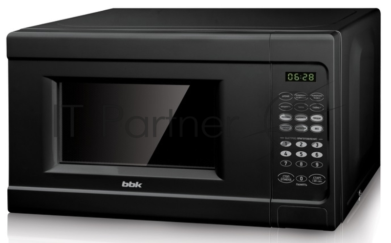 Микроволновая печь BBK 20MWS-727S/B черный, 20 л, 700 Вт, переключатели - сенсор