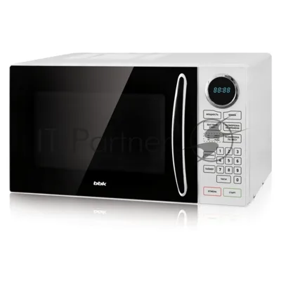 Микроволновая печь BBK 23MWS-916S/BW черный/белый, 23 л, 900 Вт, переключатели - сенсор